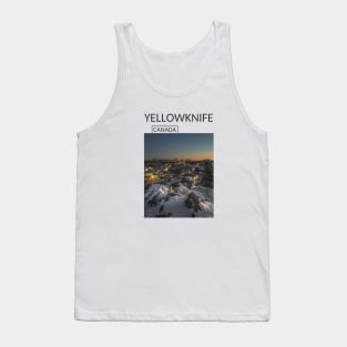 Yellowknife Northwest Territories Canada City Souvenir Gift for Canadian T-shirt Apparel Mug Notebook Tote Pillow Sticker Magnet Tank Top